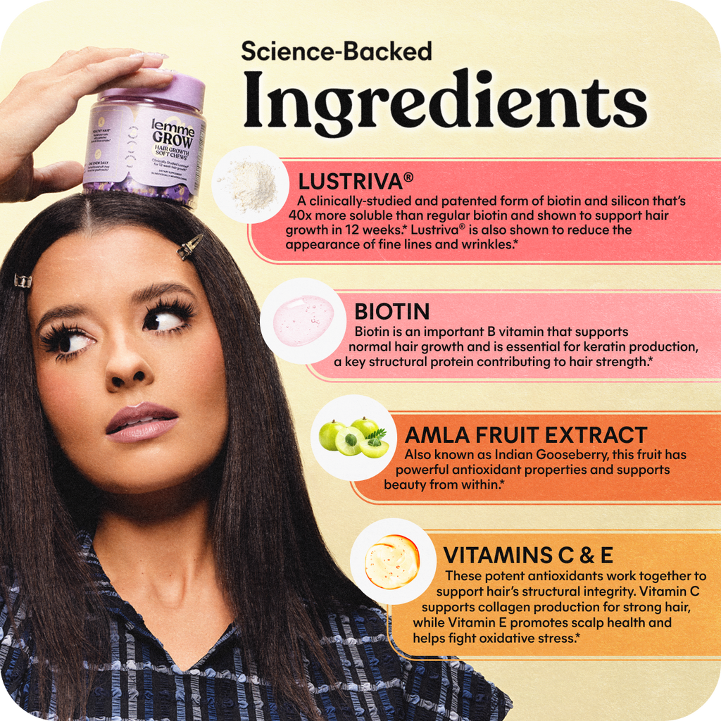 Lemme Grow Soft Chews - Easy Routine Capsules