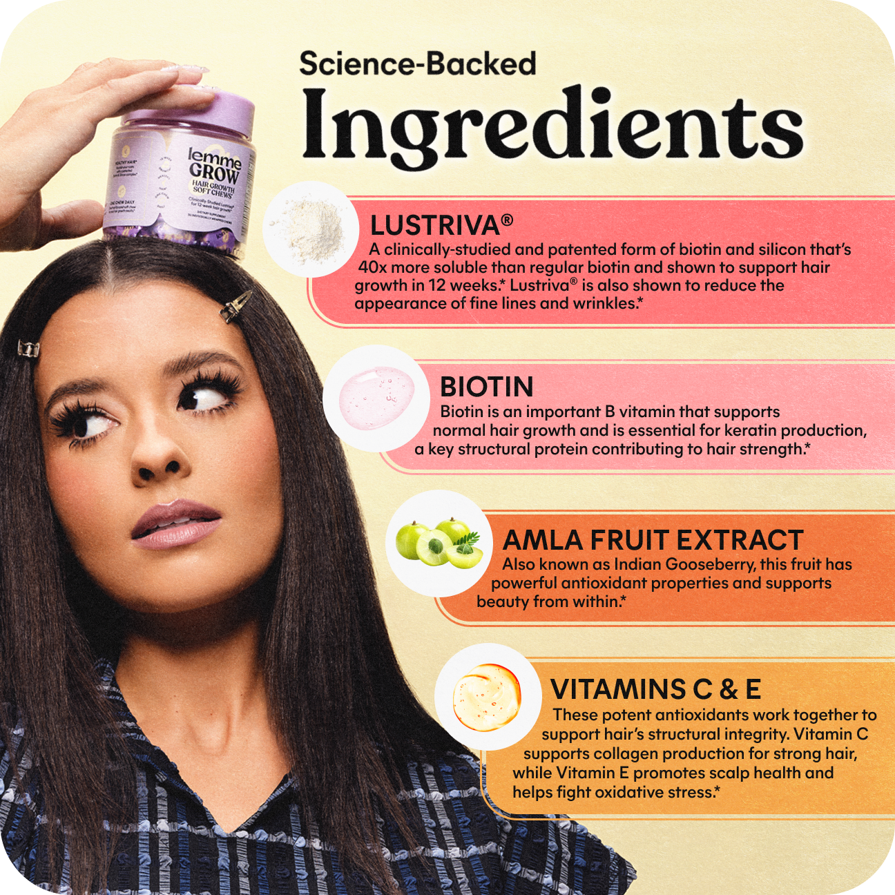 Lemme Grow Soft Chews - Easy Routine Capsules