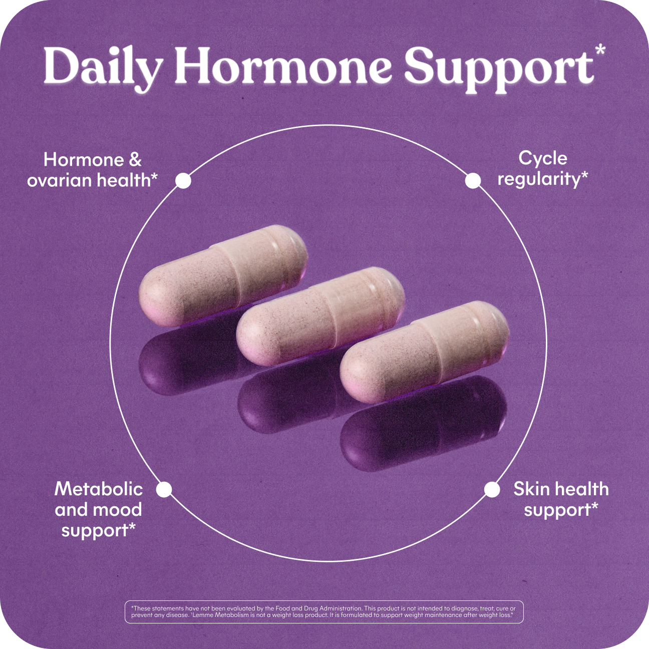 Lemme Balance Hormone Support Capsules - Morning Ready Powder Drink Mix