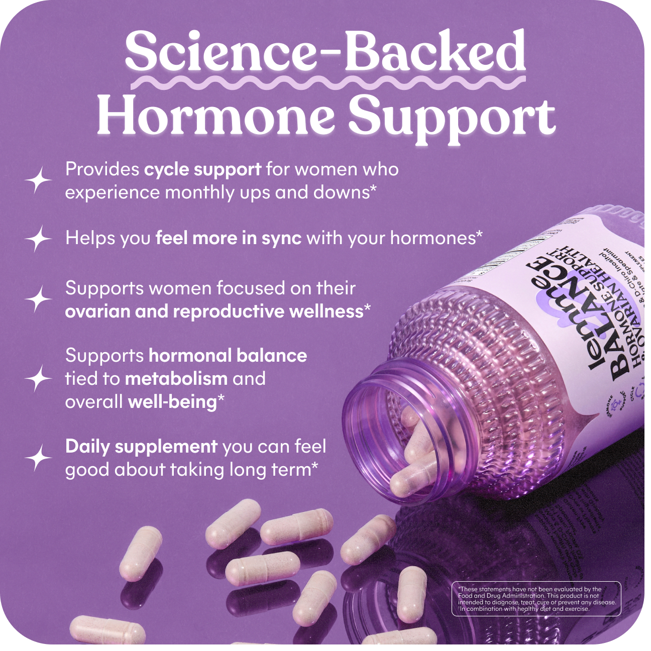 Lemme Balance Hormone Support Capsules - Morning Ready Powder Drink Mix