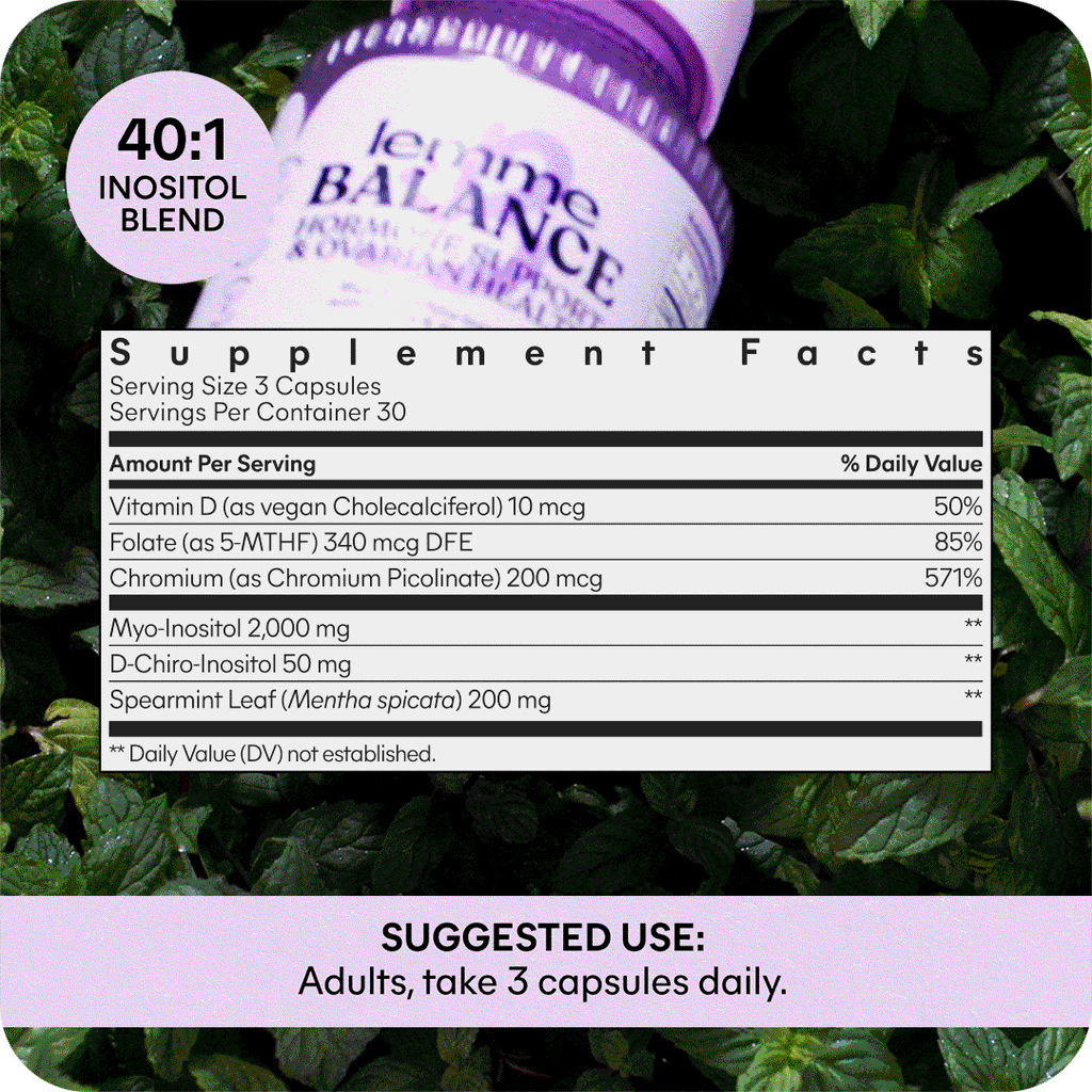 Lemme Balance Hormone Support Capsules - Morning Ready Powder Drink Mix