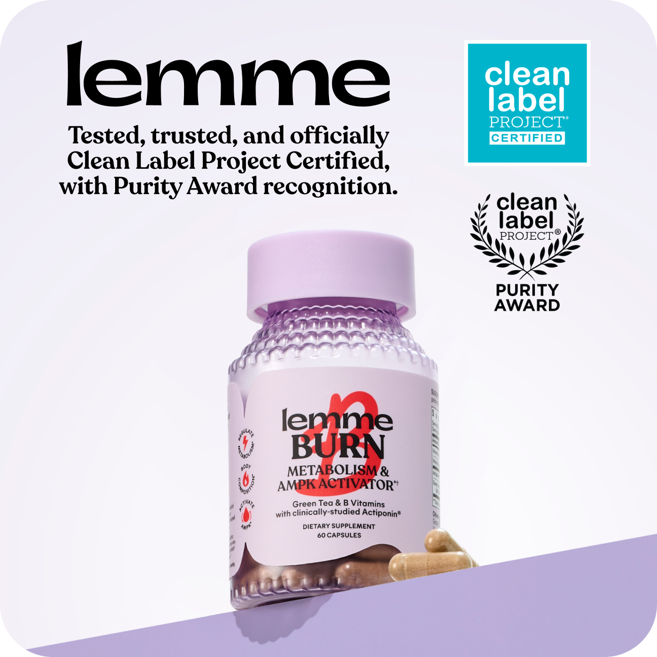 Lemme Burn Capsules - Modern Easy Routine Gummies