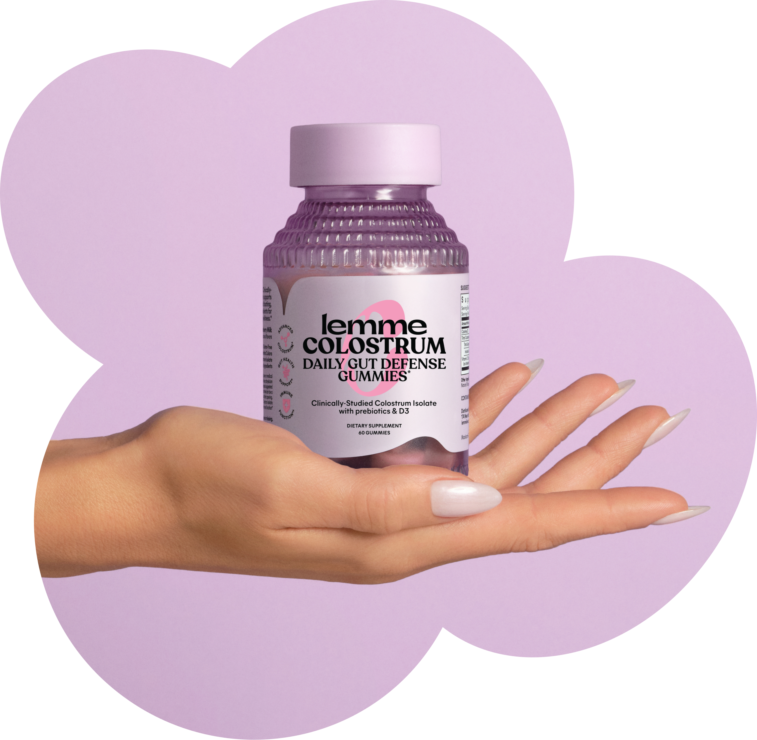 Lemme Colostrum Gummies GWP - Smooth Daily Supplement Pack