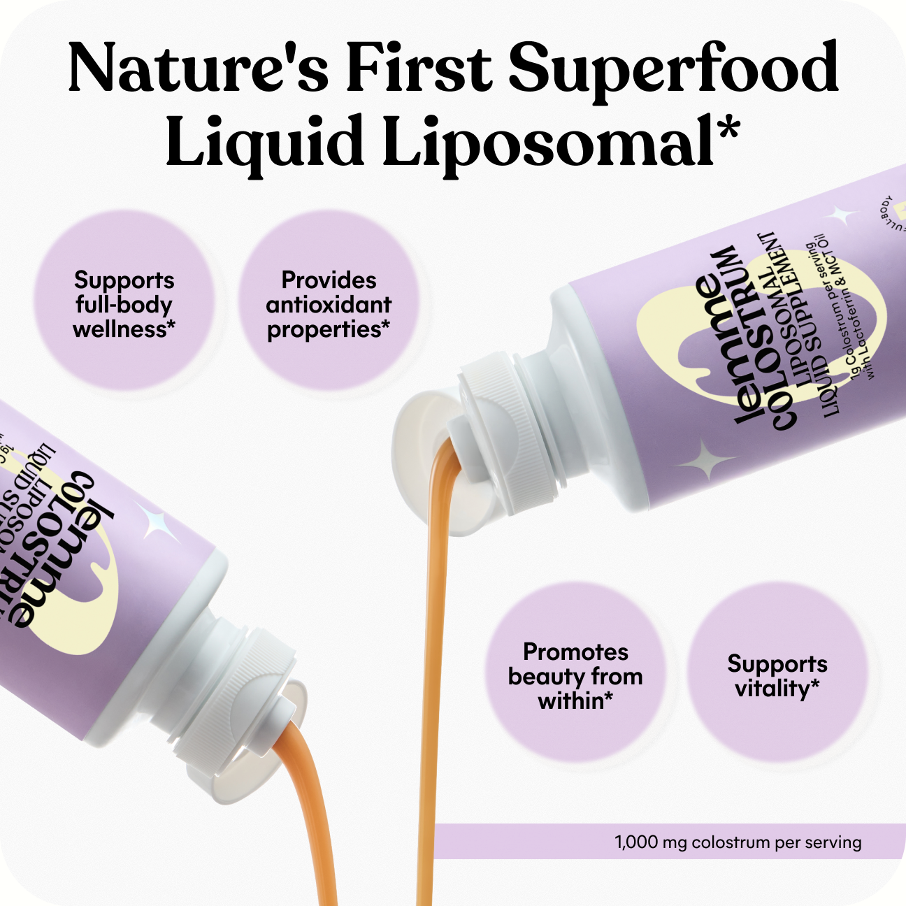 Lemme Colostrum Liquid - Light Daily Capsules