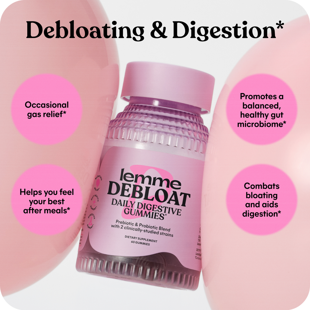 Lemme Debloat Gummies - Routine Ready Daily Supplement Pack