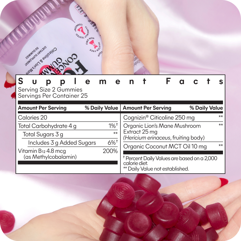 Lemme Focus Gummies - Pantry Ready Soft Capsules