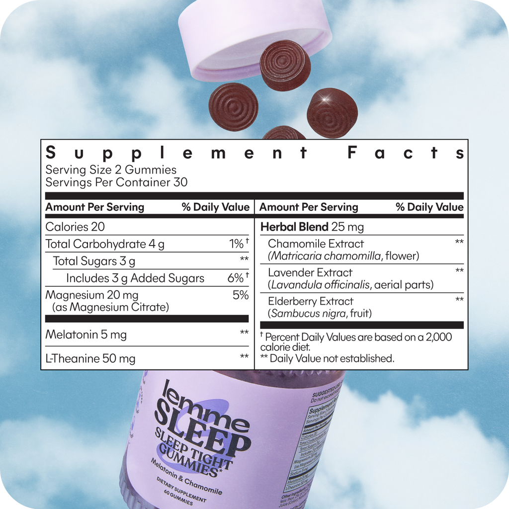 Lemme Sleep Gummies - Light Wellness Pack