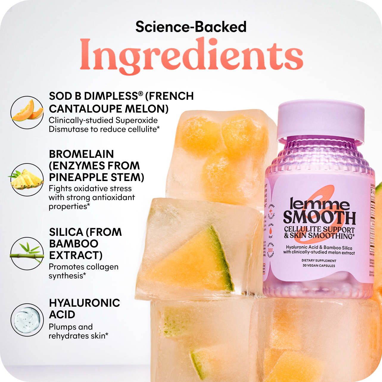 Lemme Smooth Capsules - Pocket Ready Drink Mix