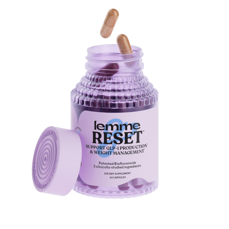 Lemme Reset™ GLP-1 Production Support Capsules - Pantry Ready Lifestyle Gummies