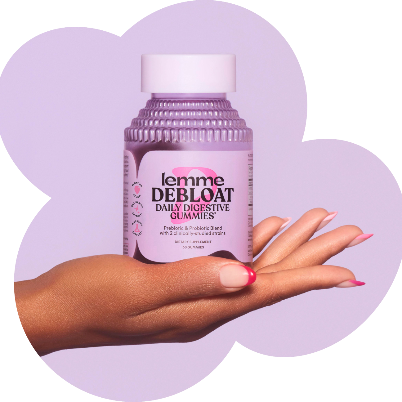 Lemme Debloat Gummies - Routine Ready Daily Supplement Pack