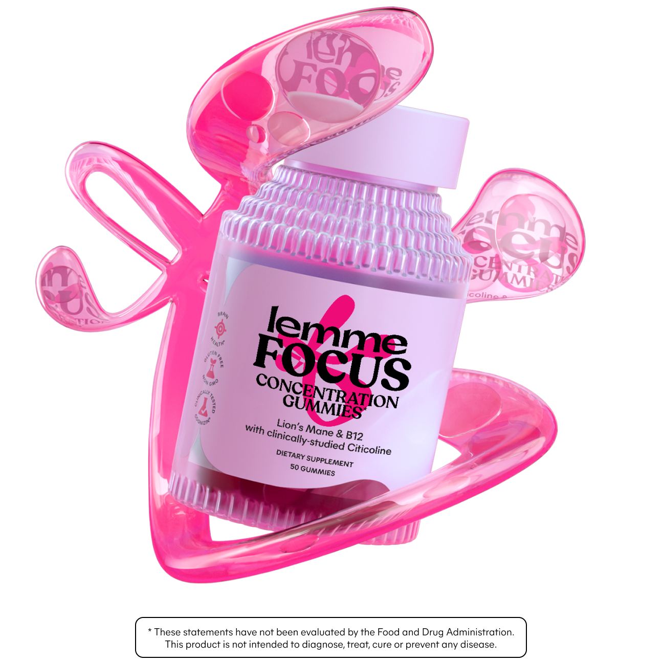 Lemme Focus Gummies - Pantry Ready Soft Capsules
