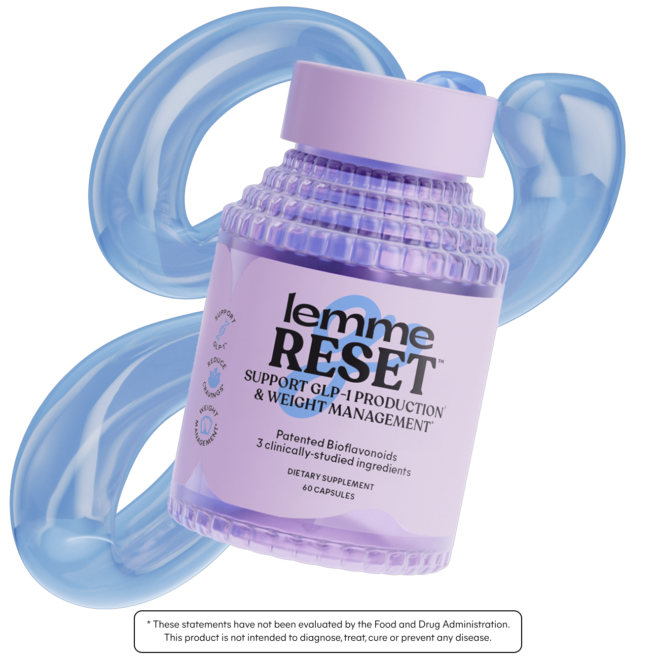 Lemme Reset™ GLP-1 Production Support Capsules - Pantry Ready Lifestyle Gummies