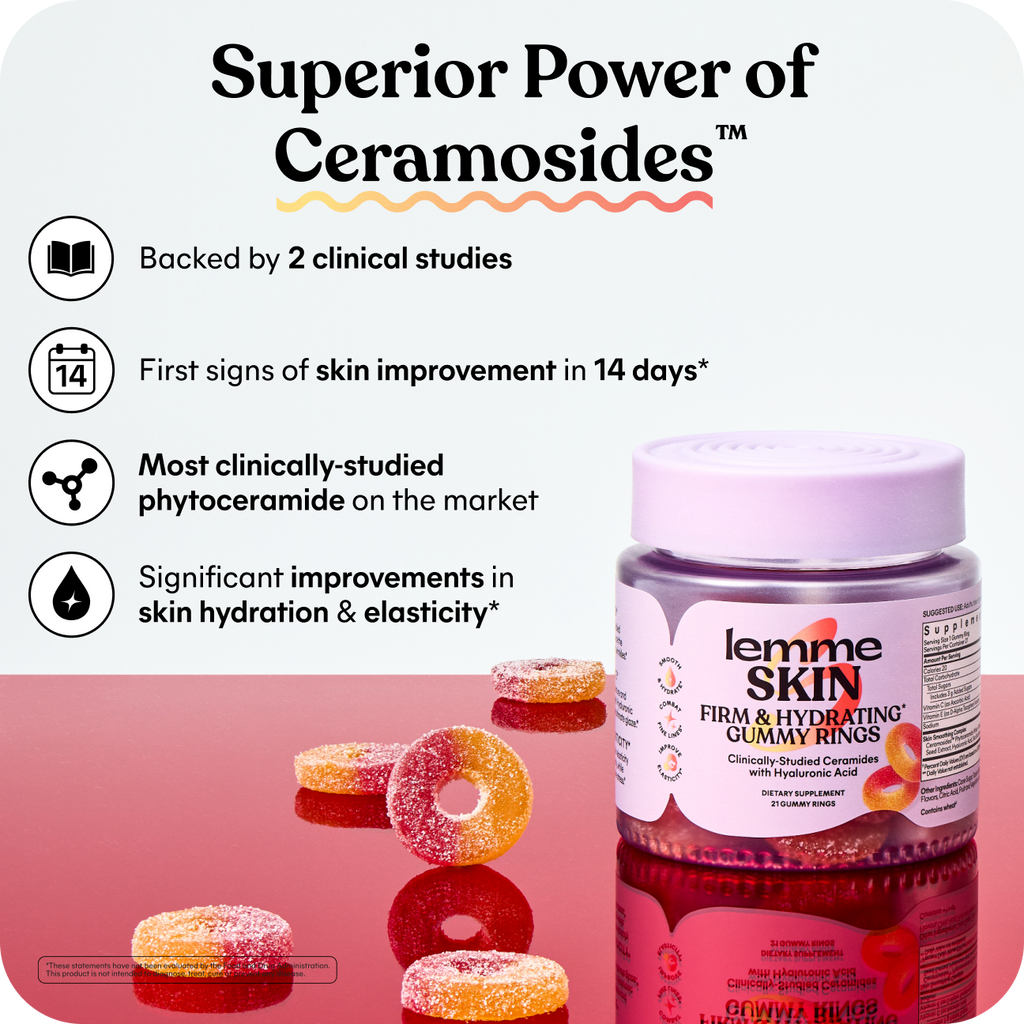 Lemme Skin Gummy Rings - Routine Ready Flavor Gummies
