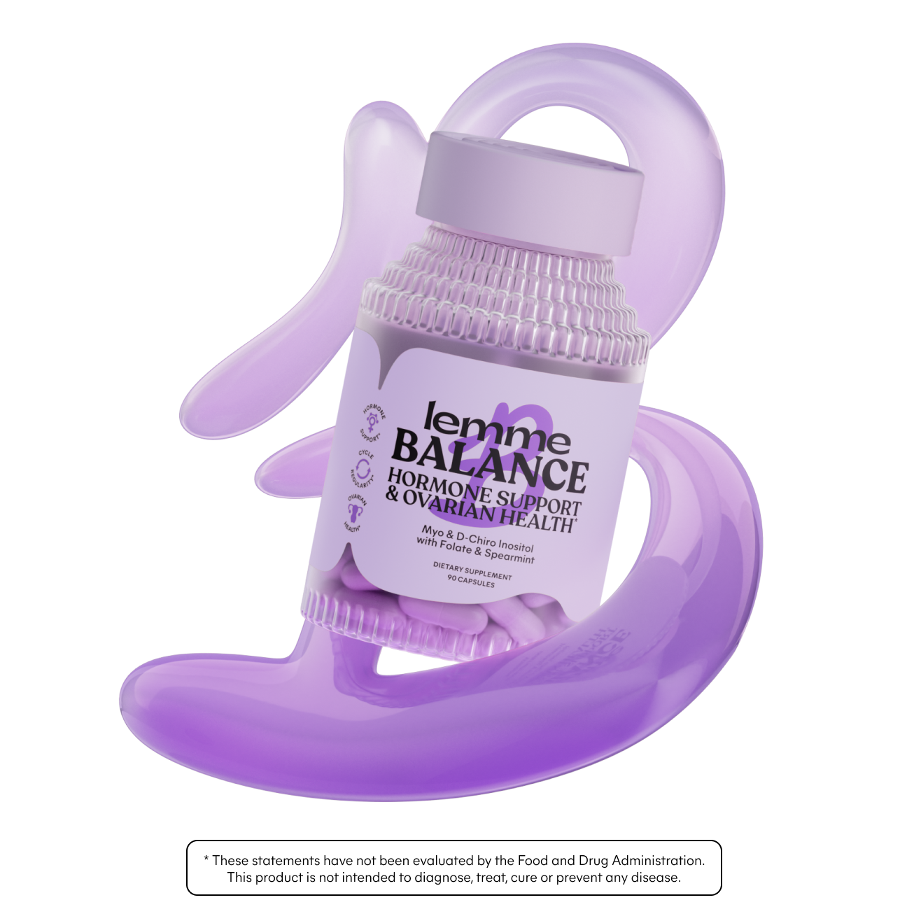 Lemme Balance Hormone Support Capsules - Morning Ready Powder Drink Mix