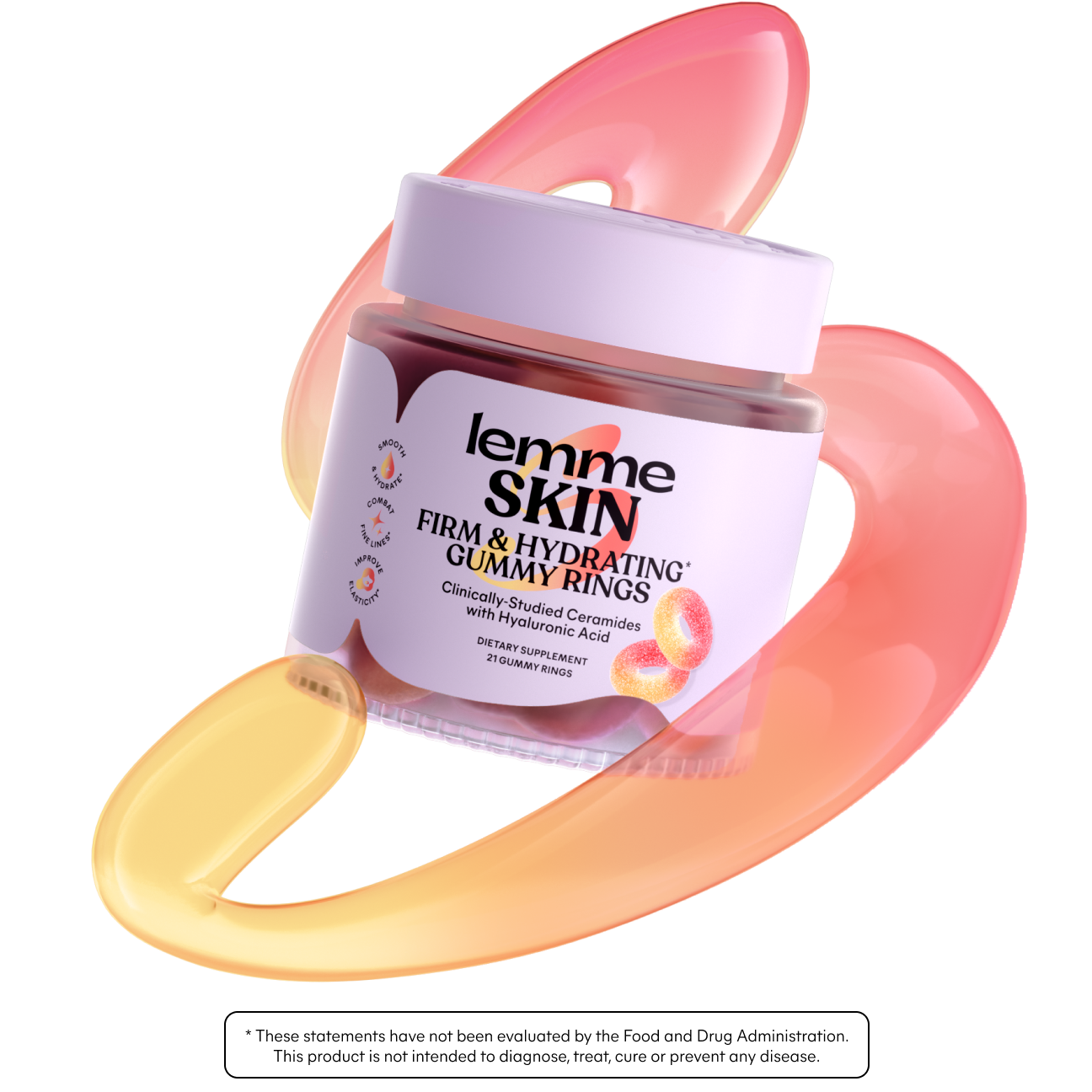 Lemme Skin Gummy Rings - Routine Ready Flavor Gummies